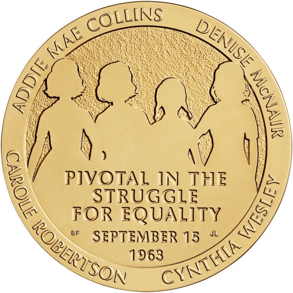 Congressional Gold Medal Awarded Posthumously to Victims of the 1963 Bombing of 16th Street Baptist Church Congressional Gold Medal Awarded Posthumously to Victims of the 1963 Bombing of 16th Street Baptist Church